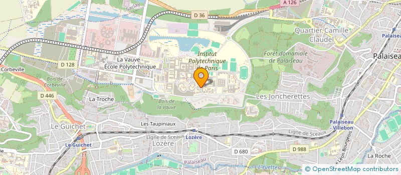 localisation de l'entreprise 4L TROPHY X21  PALAISEAU