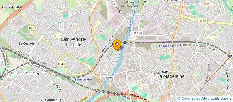 localisation de l'entreprise 4LCC  SAINT-ANDRE-LEZ-LILLE