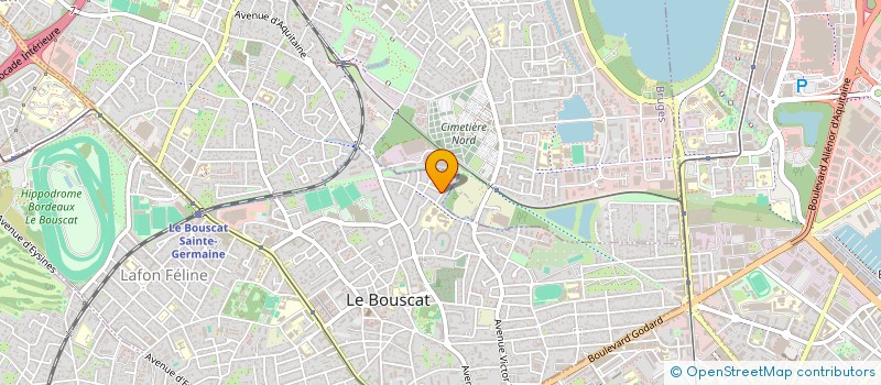 localisation de l'entreprise 4LGARONNAISE  LE BOUSCAT