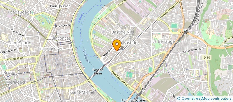 localisation de l'entreprise 4LP  BORDEAUX