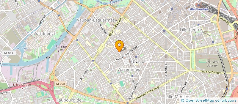 localisation de l'entreprise 4LTEAM à LILLE