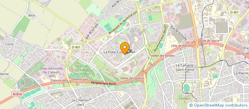 localisation de l'entreprise 4LTROPHYNOEMIEMILIE  CAEN