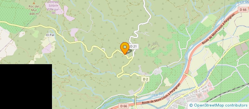 localisation de l'entreprise 4LXURIT à ILLE-SUR-TET