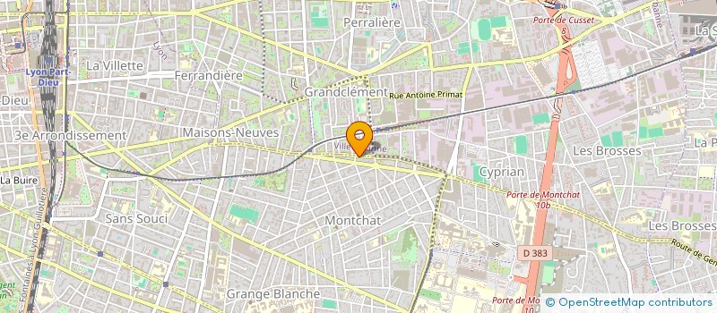 localisation de l'entreprise 4M à LYON