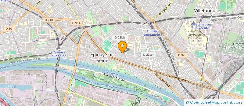 localisation de l'entreprise 4M à EPINAY SUR SEINE