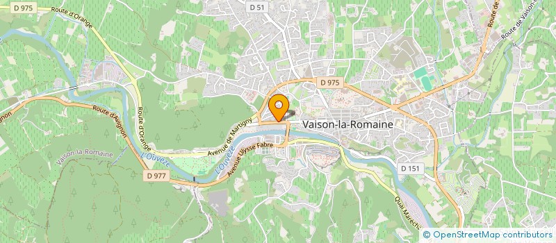 localisation de l'entreprise 4M  VAISON-LA-ROMAINE