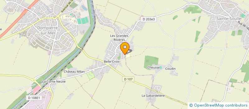 localisation de l'entreprise 4M  DOMPIERRE-SUR-MER