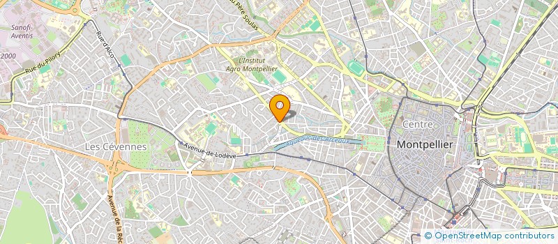 localisation de l'entreprise 4M à MONTPELLIER