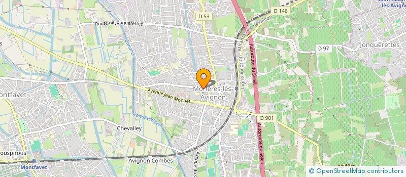 localisation de l'entreprise 4M  MORIERES LES AVIGNON