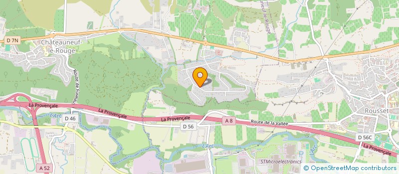 localisation de l'entreprise 4M  CHATEAUNEUF-LE-ROUGE