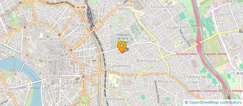 localisation de l'entreprise 4M à TOULOUSE