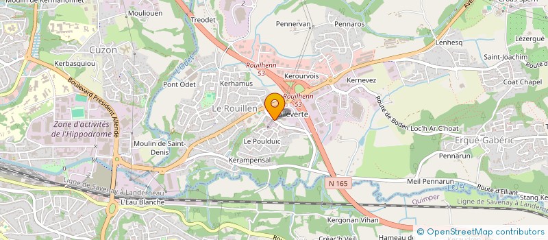 localisation de l'entreprise 4M BIS  ERGUE-GABERIC