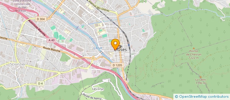 localisation de l'entreprise 4M FINANCEMENTS  CLUSES