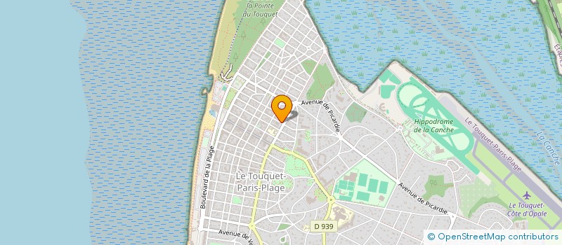 localisation de l'entreprise 4M INGENIERIE à LE TOUQUET-PARIS-PLAGE
