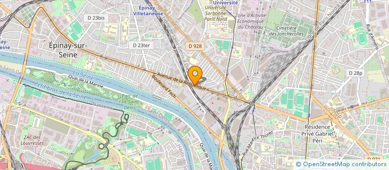 localisation de l'entreprise 4M INVESTMENT à EPINAY-SUR-SEINE
