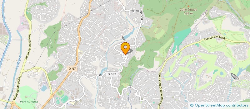 localisation de l'entreprise 4M LOISIRS à FREJUS