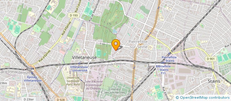 localisation de l'entreprise 4M PATRIMOINE  VILLETANEUSE