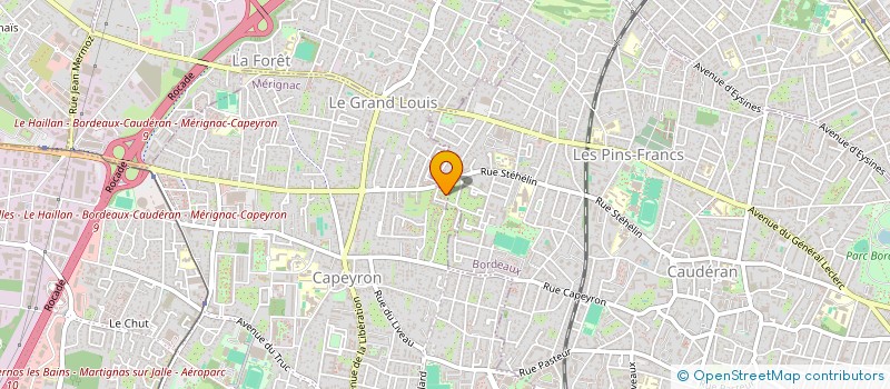 localisation de l'entreprise 4MA  MERIGNAC