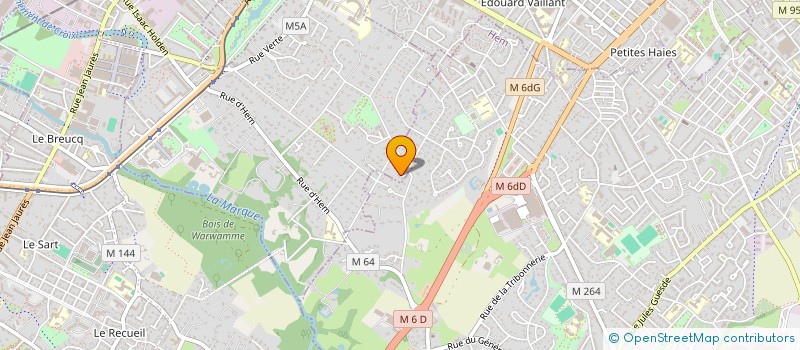 localisation de l'entreprise 4MARX à CROIX