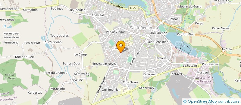 localisation de l'entreprise 4MC à SAINT-RENAN