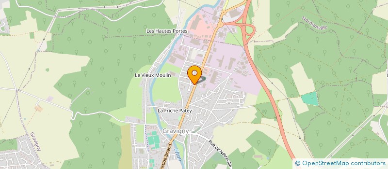 localisation de l'entreprise 4MC BRIAND à GRAVIGNY