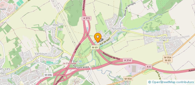 localisation de l'entreprise 4MC DIOU  NOUILLY