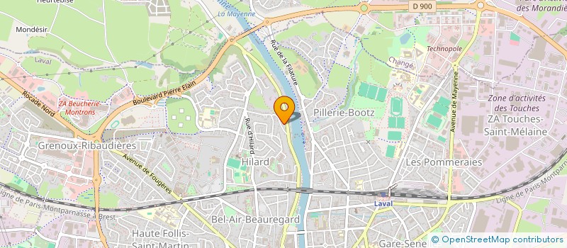 localisation de l'entreprise 4MCU à LAVAL