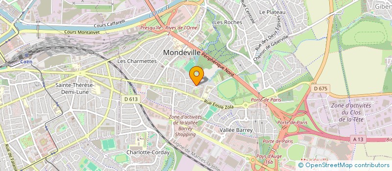 localisation de l'entreprise 4MD à MONDEVILLE