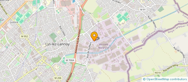 localisation de l'entreprise 4MD  HEM