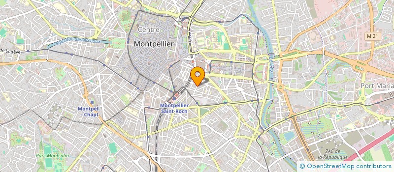localisation de l'entreprise 4MED' TROPHY à MONTPELLIER