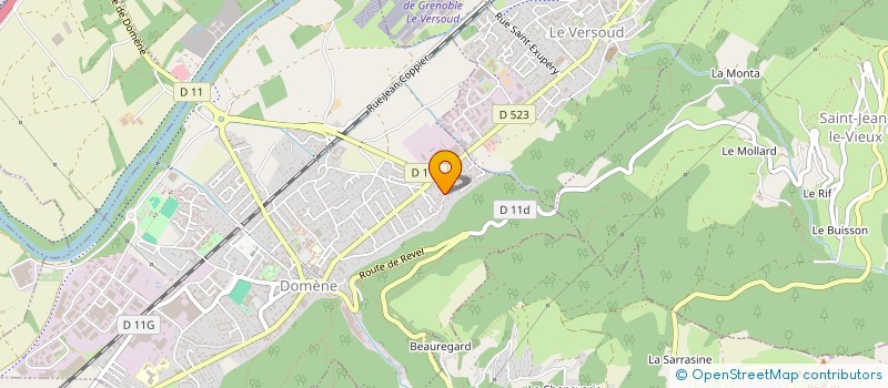 localisation de l'entreprise 4MELEC à LE VERSOUD