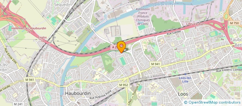 localisation de l'entreprise 4MP  LOOS