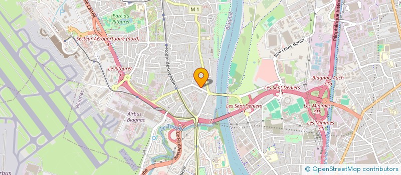localisation de l'entreprise 4MPC à BLAGNAC