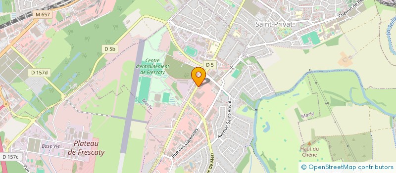 localisation de l'entreprise 4MURS  MARLY