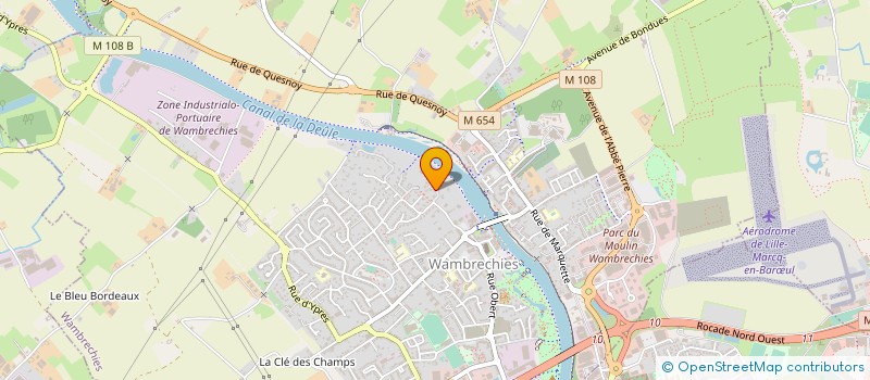 localisation de l'entreprise 4MYBYZ à WAMBRECHIES