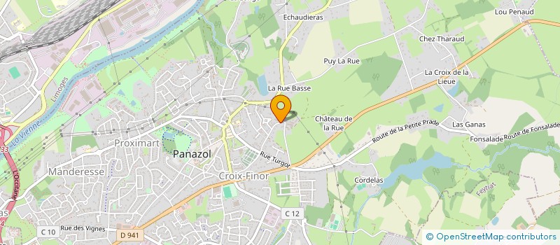 localisation de l'entreprise 4N'S FAMILY à PANAZOL