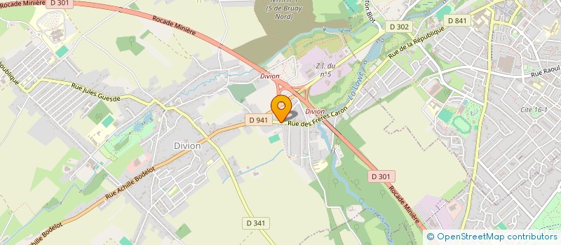 localisation de l'entreprise 4NG  DIVION