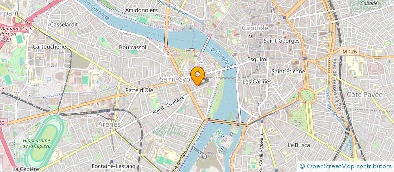localisation de l'entreprise 4NINABIS à TOULOUSE