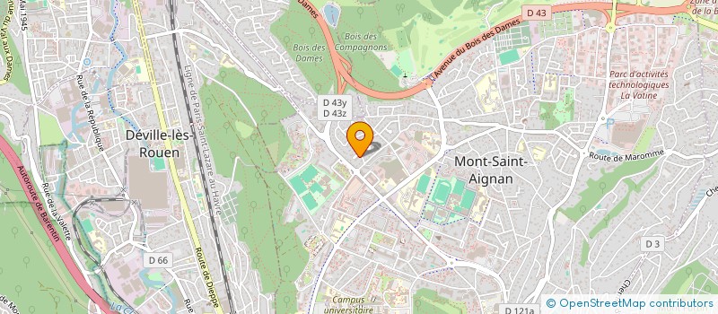 localisation de l'entreprise 4NK  MONT-SAINT-AIGNAN