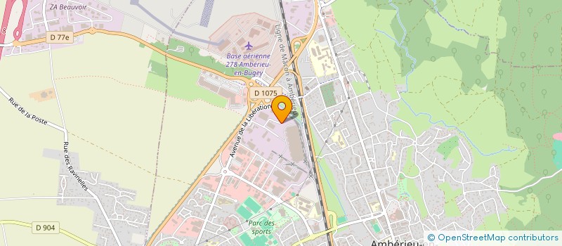 localisation de l'entreprise 4NL à AMBERIEU-EN-BUGEY