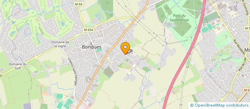 localisation de l'entreprise 4P2O  BONDUES