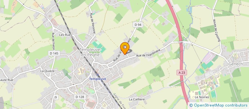 localisation de l'entreprise 4PL CONSEILS  TEMPLEUVE-EN-PEVELE