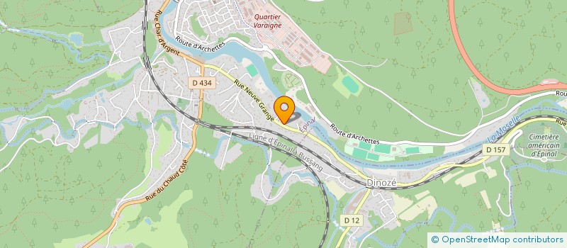 localisation de l'entreprise 4PLM  CHAVELOT