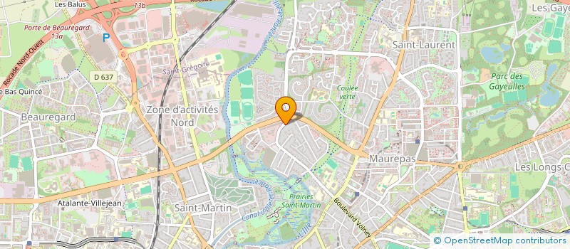 localisation de l'entreprise 4POINT2  RENNES