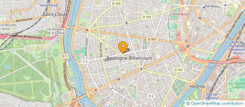 localisation de l'entreprise 4PS CONSTRUCTION SOFTWARE SAS à BOULOGNE-BILLANCOURT