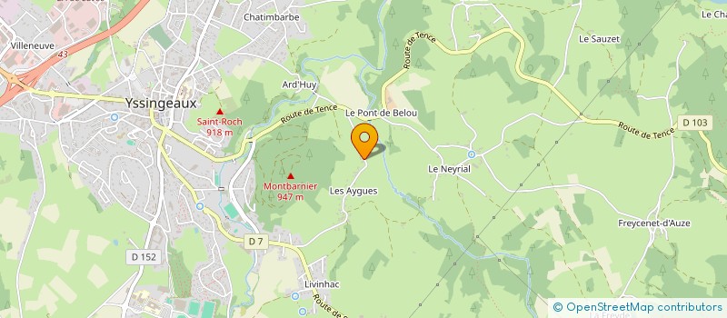 localisation de l'entreprise 4R à LA VALETTE-DU-VAR