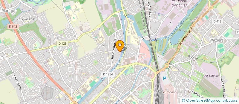 localisation de l'entreprise 4R SECURITY  DOUAI