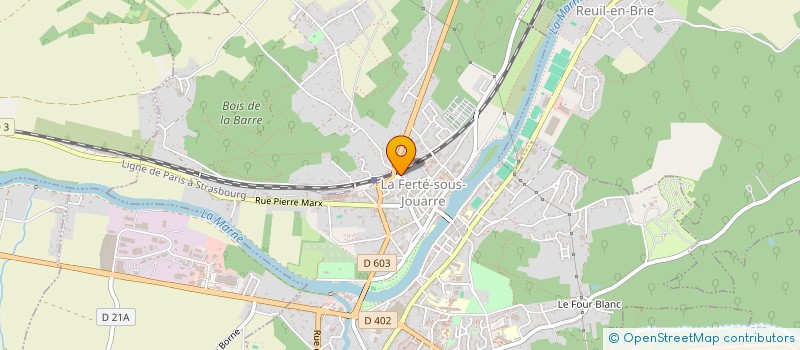 localisation de l'entreprise 4RC à LA FERTE-SOUS-JOUARRE