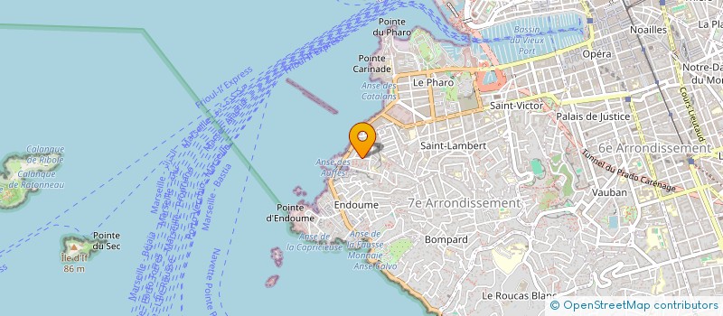 localisation de l'entreprise 4RENOV' à MARSEILLE