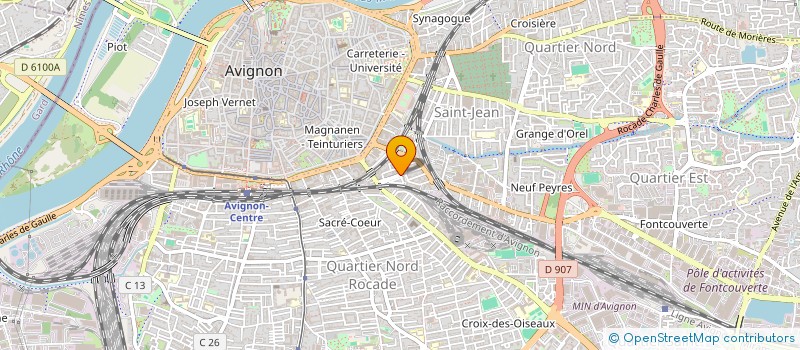 localisation de l'entreprise 4S à AVIGNON